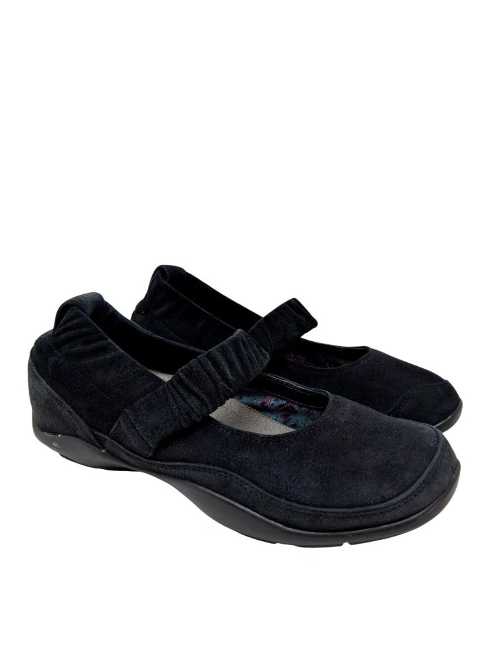 Dansko Chrissy Black Suede Mary Jane Shoes Size 38